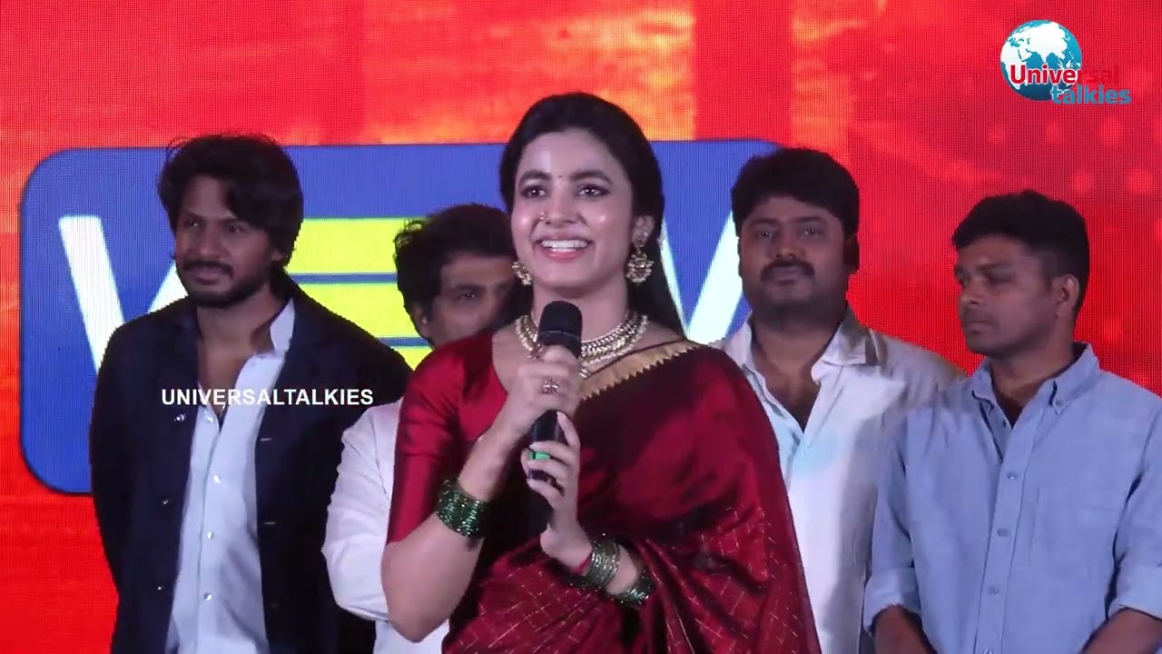 Actress Shivani Nagaram Speech at Hey Balwanth, Not A Title Event | Suhas ||#universaltalkies