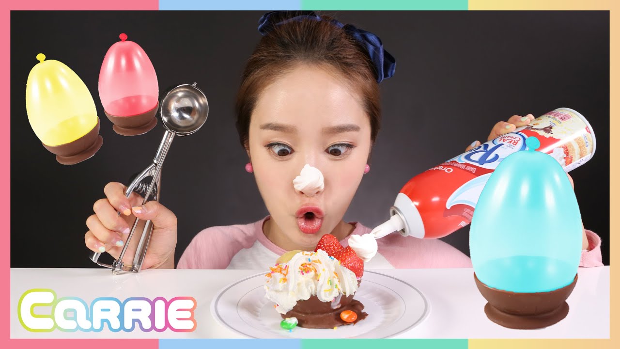 Создайте свой собственный шар из шоколада играет Carrie | CarrieAndToys