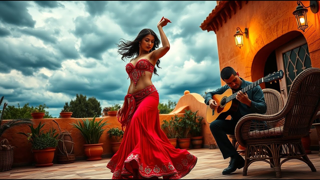 Fusion Flamenco Indian Music / Fusión Flamenco Música India 🎸🎶✨