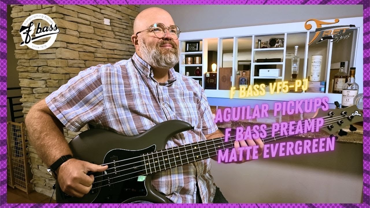 Punchy, Versatile, Classic: The VF5-PJ From F Bass! | FretSpot.com
