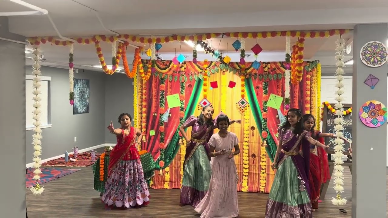 sankrathi dance performance 🪁🪴