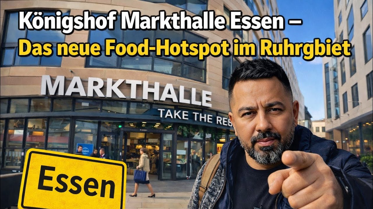 Das neue Food-Hotspot im Ruhrgebiet - Königshof Markthalle Essen