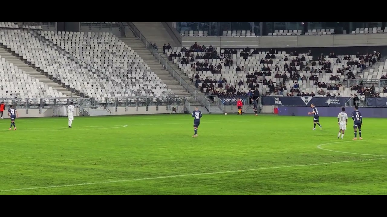 Résumé de la Victoire des Girondins de Bordeaux 2-1 face à Châteaubriant💙🤍