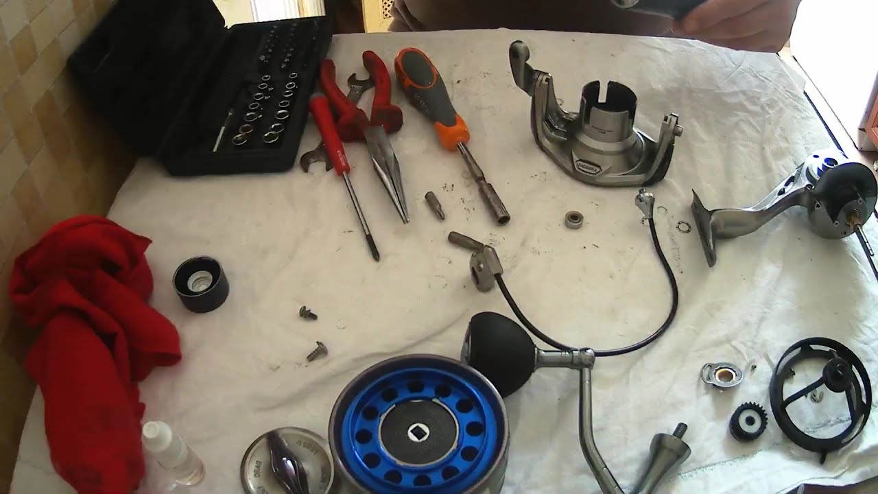 YUKİ AMG SURF olta makinesi bakım tamir | reel maintenance repair review