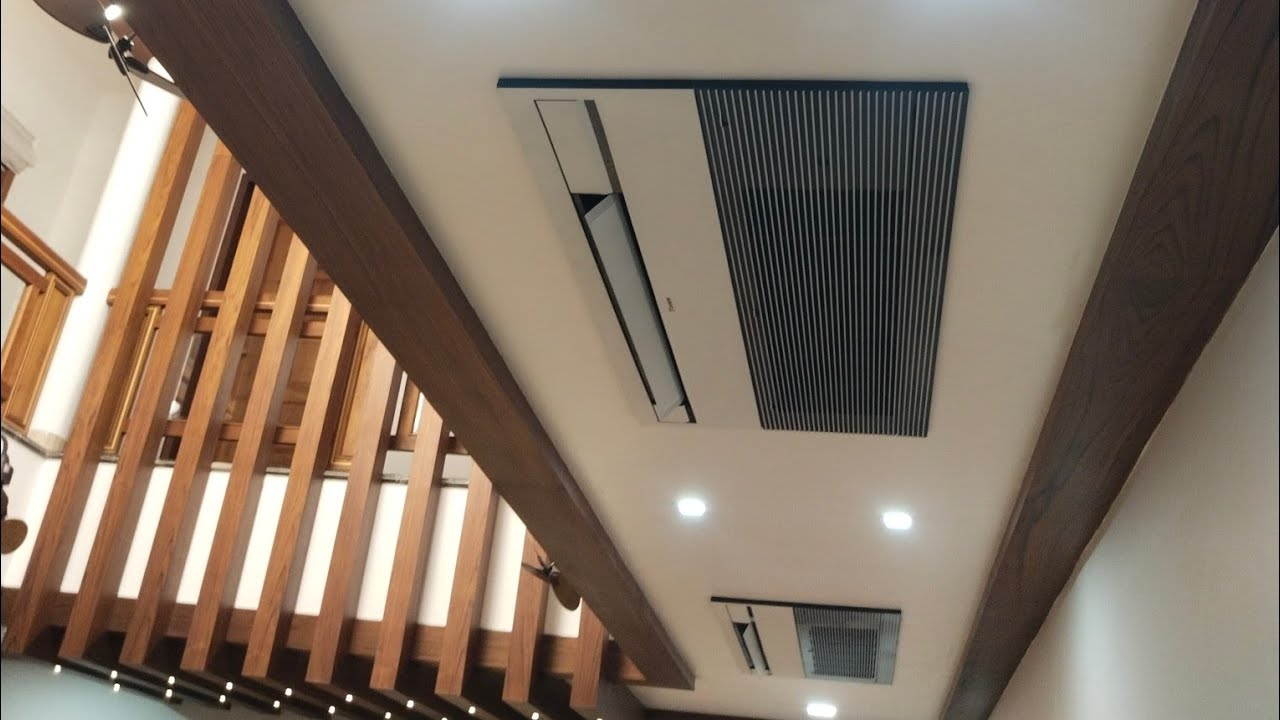 DAikin 2tr one way cassette finishing video #ac work # HVAC  #automobile # manjeri #arcitecture#