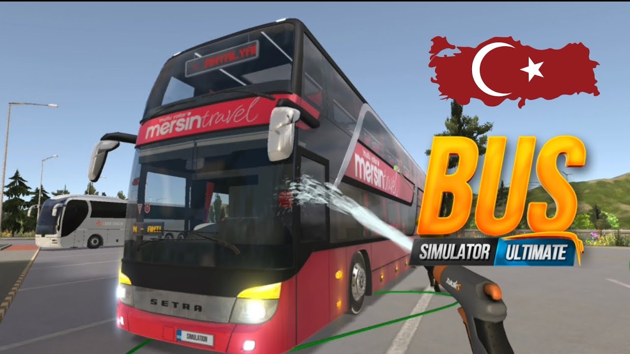 BUS SİMULATOR ULTİMATE//SETRA 431 DT//MERSİN -ANTALYA//#bussimulatorultimate #keşfet #busgames