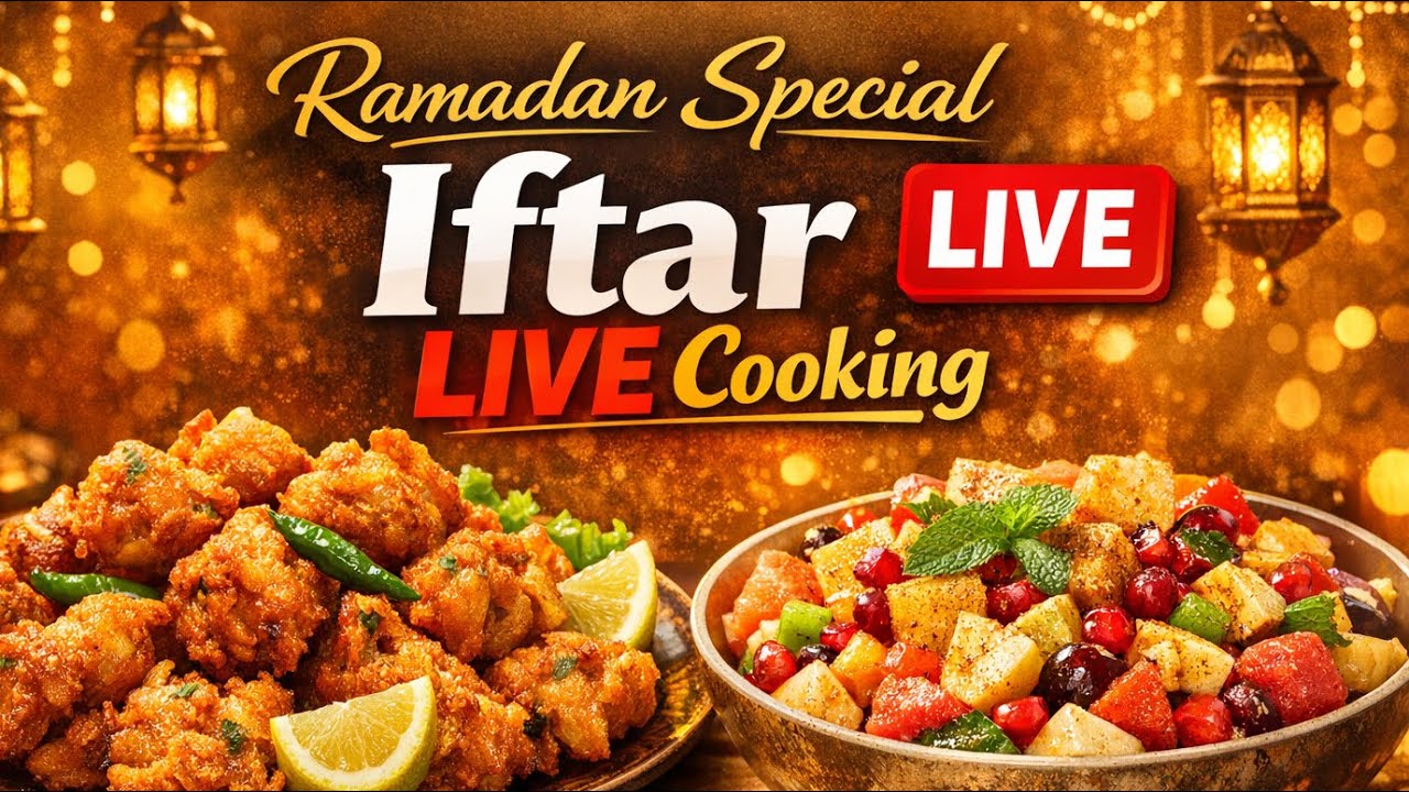 Palak Pakode :Ramadan live cooking 🌿👩‍🍳