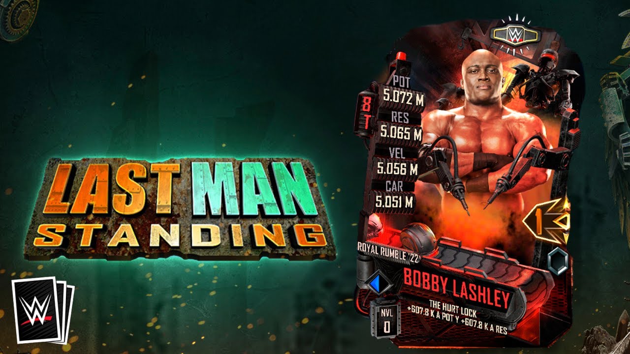 #04 WWE SuperCard | LAST MAN STANDING: Bobby Lashley