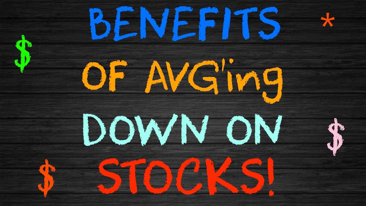 How To Average Down On a Stock Loss, Example of The Benefits!
