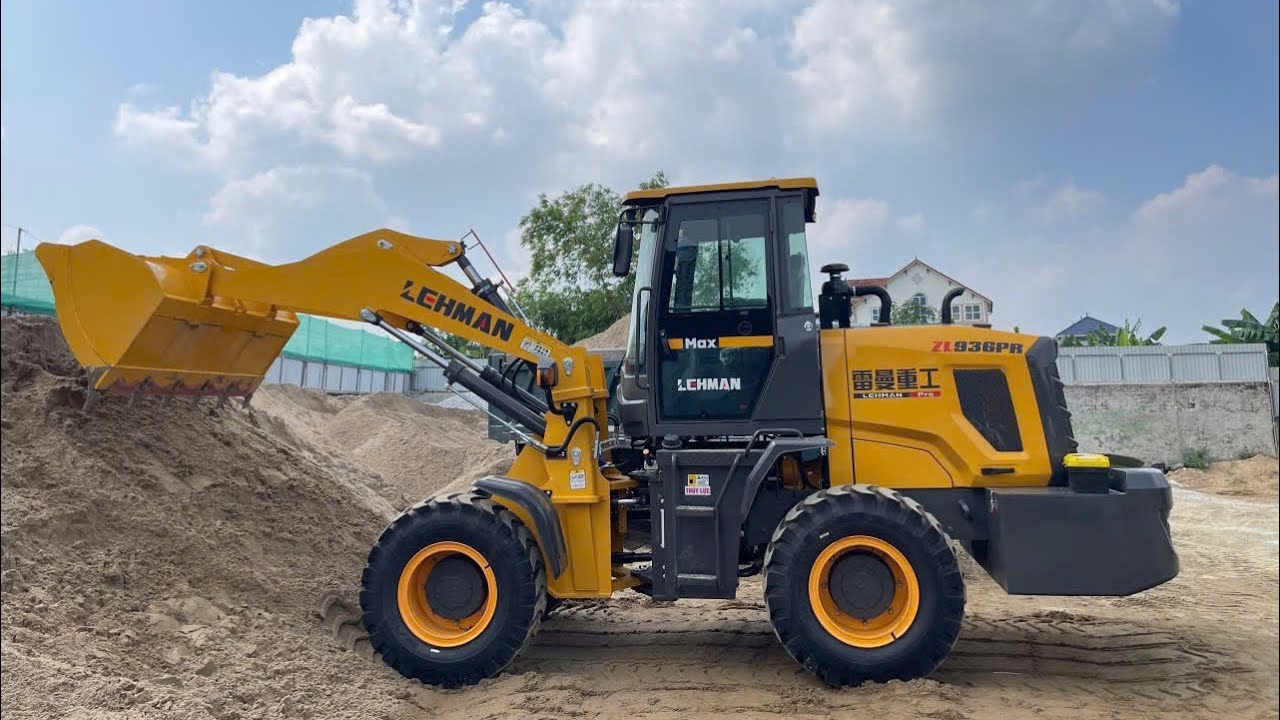 Xúc Lật Lehman | ZL936PR phiên bản PRO Xúc cát đá, nâng gạch
