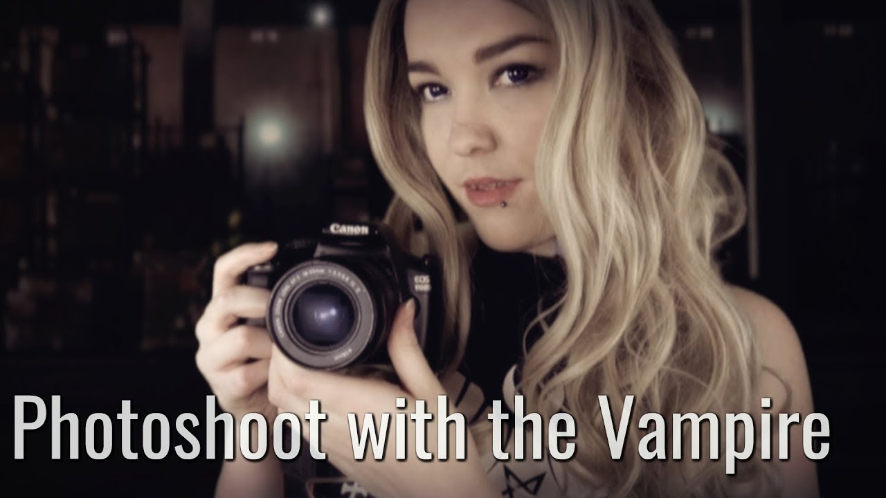 ☆★ASMR★☆ Crystal | Photoshoot with the Vampire