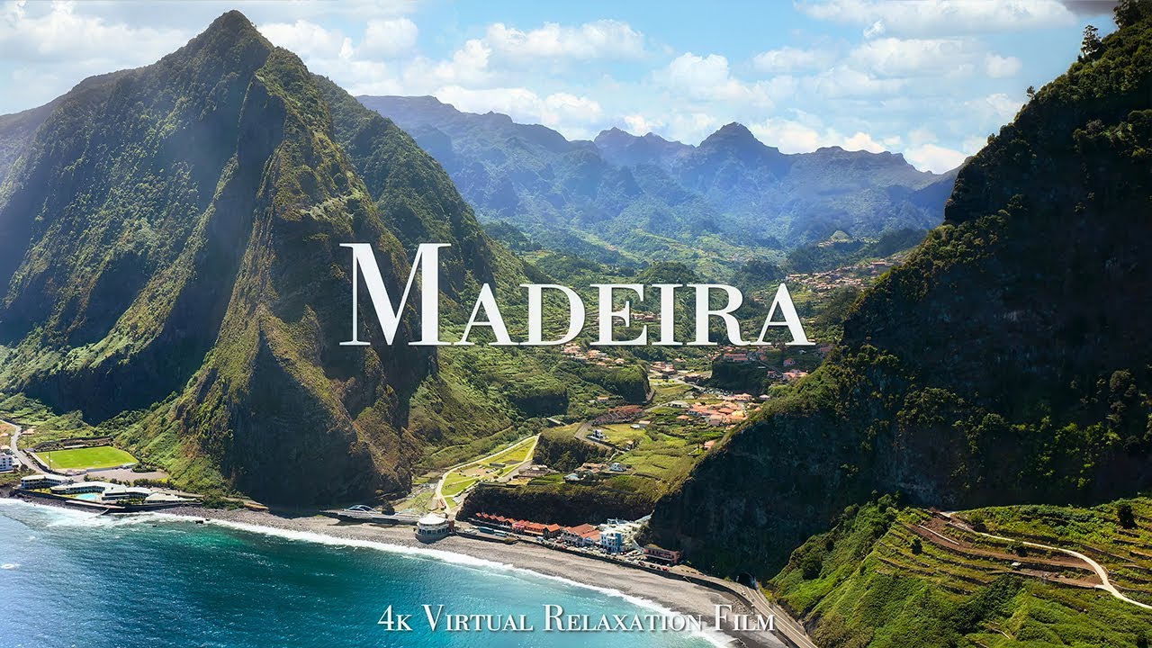 Откройте для себя МАДЕЙРУ 🇵🇹 | 4K Фильм для Релаксации с Успокаивающей Музыкой | Dolby Vision HDR