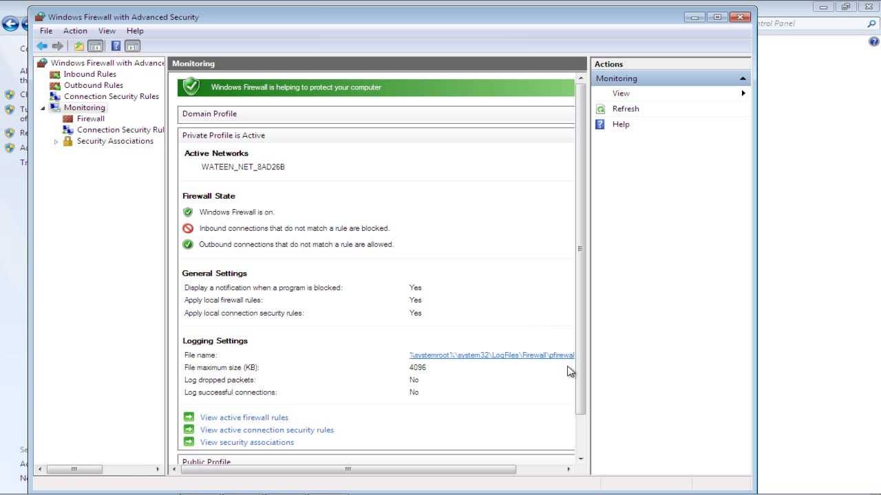 How to Configure Windows Firewall