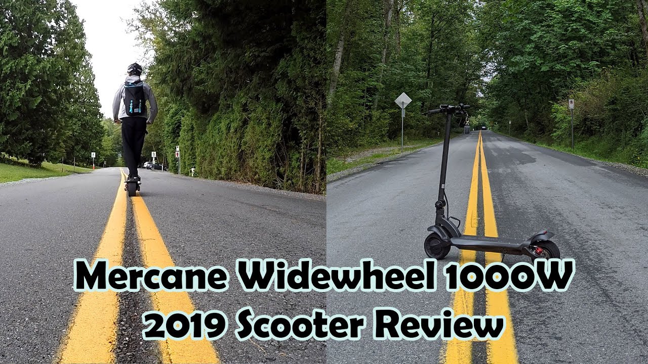 Mercane Widewheel 1000W 2019 Model Scooter Review