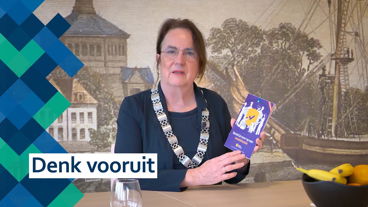 Samenredzaamheid: voorbereiden op een noodsituatie - Burgemeester Ellen van Selm
