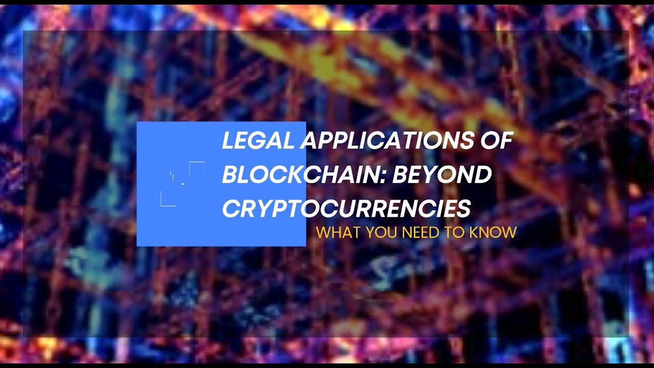 🔗👩&zwj;⚖️ Blockchain in Law: Legal Innovations and Applications Beyond Cryptocurrencies 💼🚀