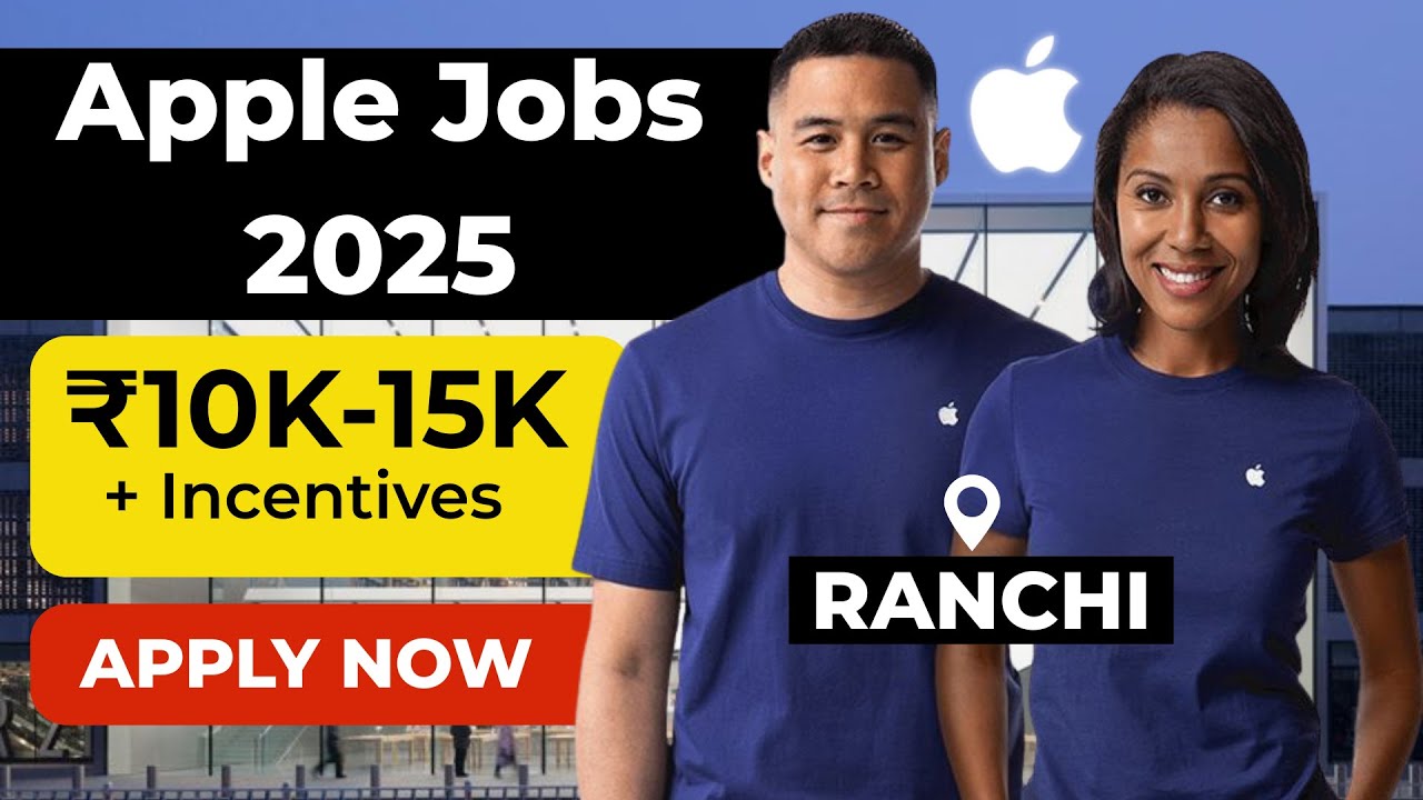 Apple iPhone Store Job || Sales Job In Apple Store || Jobs In Ranchi || Company Job || Freshers Jobs