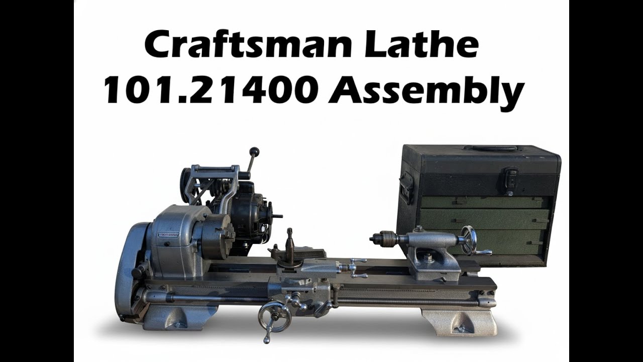 Craftsman Lathe 101.21400 Assembly