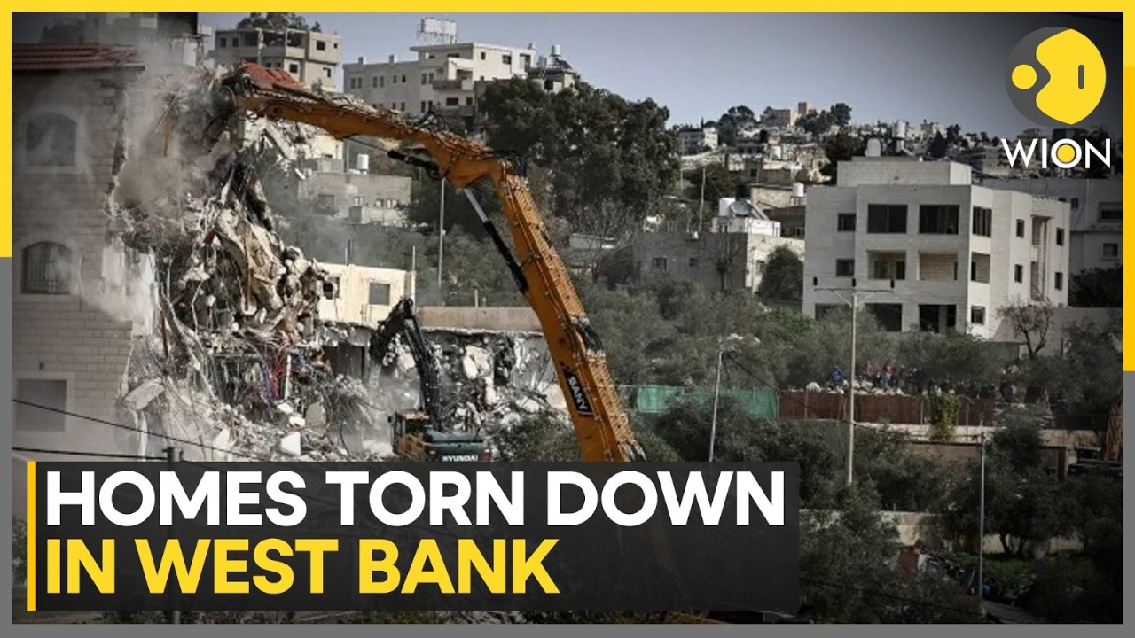 West Bank Demolition: Israeli Settlers Linked to Controversial West Bank Demolitions | WION