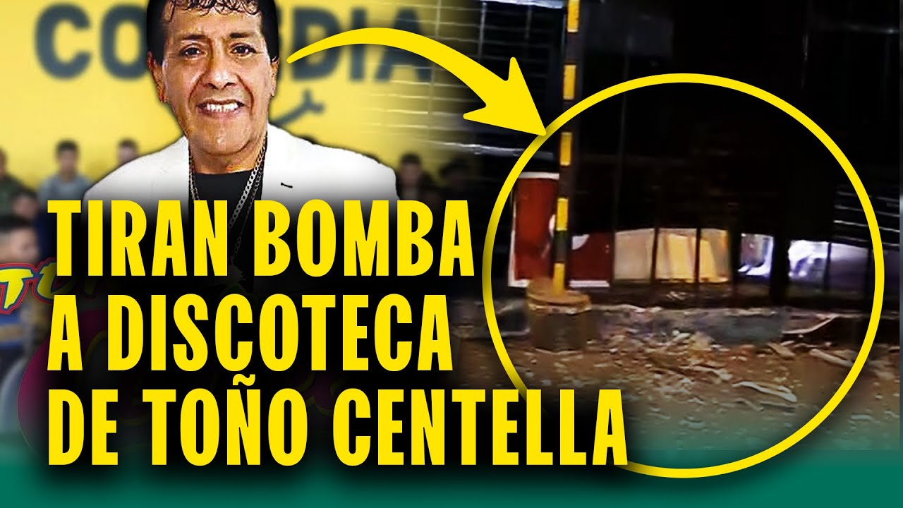 Ya son 7 ataques contra Toño Centella: Extorsionadores dejan bomba en puerta de su discoteca