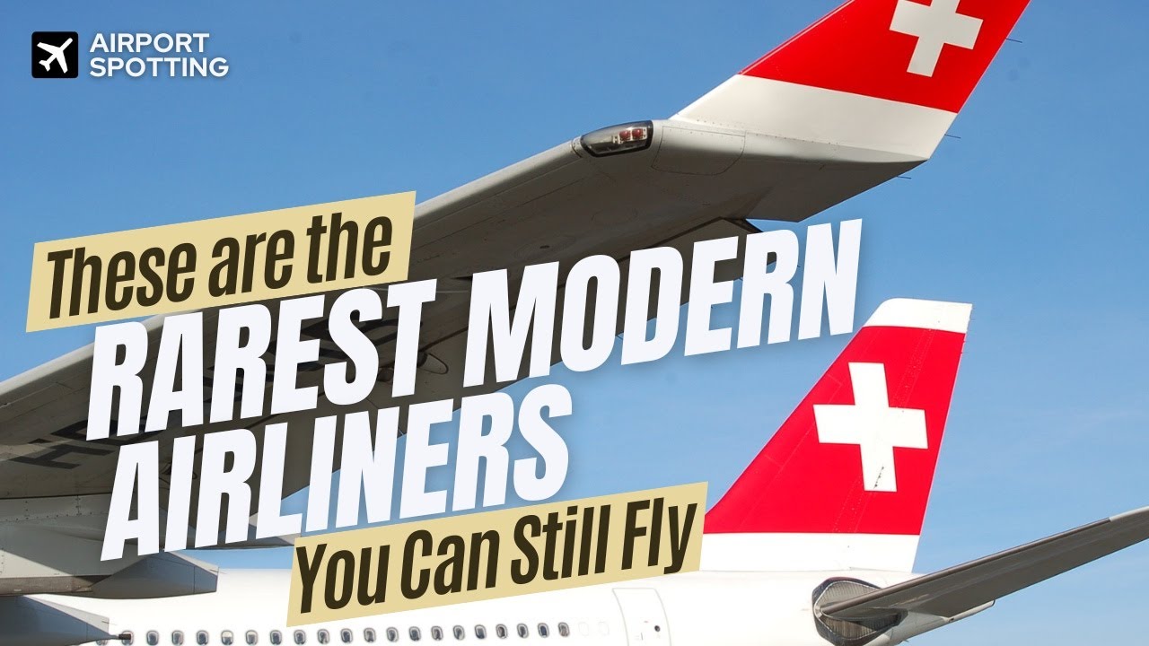 These Are The Rarest Modern Airliners You Can Still Fly