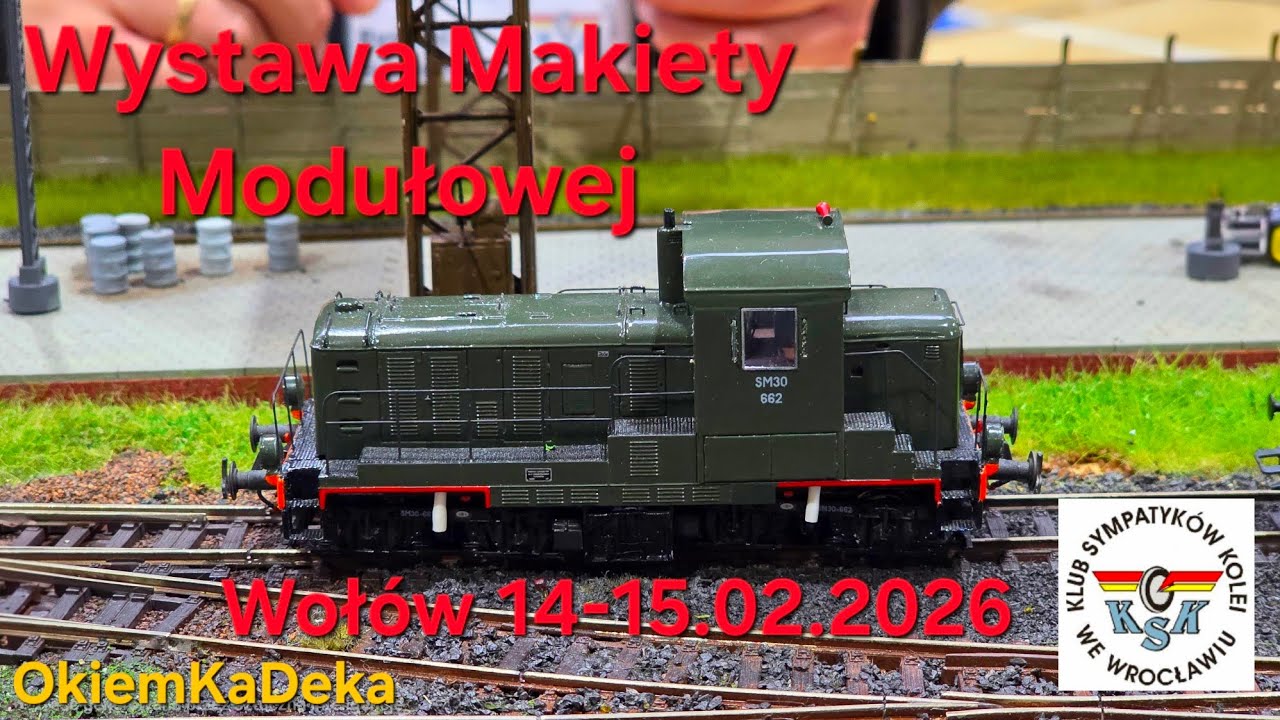 Wystawa Makiety Modułowej H0 Wołów 14-15.02.2026 