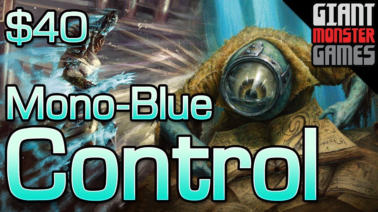 Budget Modern Deck Tech - Mono Blue Control ($40)
