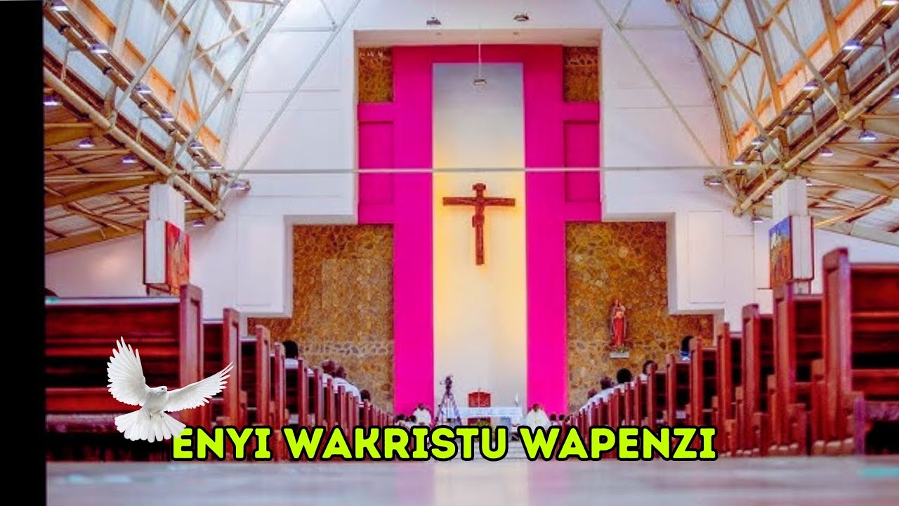 Enyi wakristu wapenzi njooni Bwana anatualika kwenye karamu Lyrics