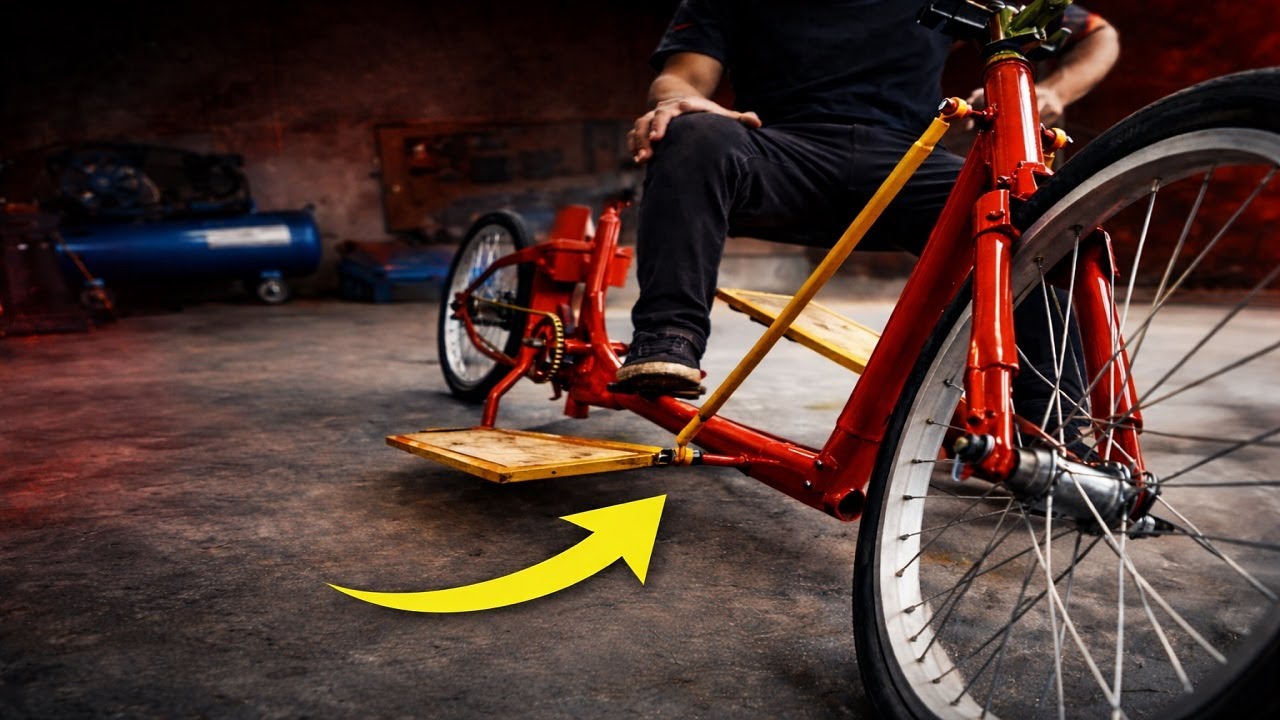 💡This DIY Bike Turns Riding Into a Full Workout
