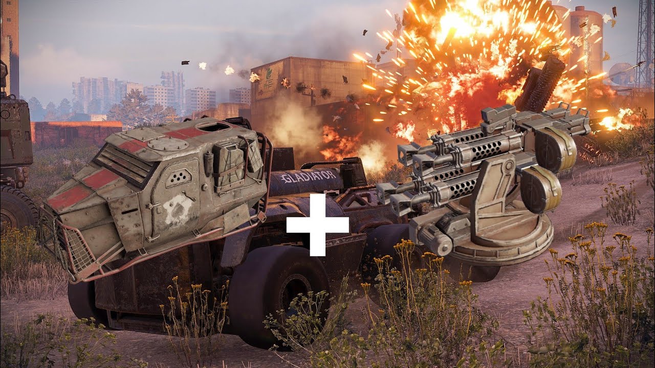 Crossout mobile.                                                        Retcher🔥 + Trump card🚘