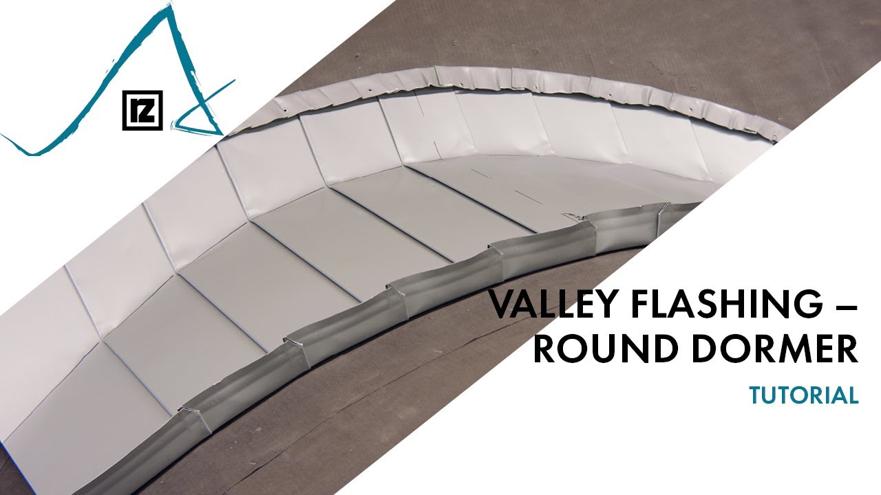 Tutorial: Valley flashing - round dormer (💪💪)