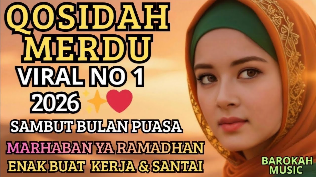 KOLEKSI TERMAHALL QOSIDAH MERDUU ✨️ MUSIK ISLAMI PENUH MAKNA ❤️ PALING ADEM DI DENGAR WAKTU LEBARAN