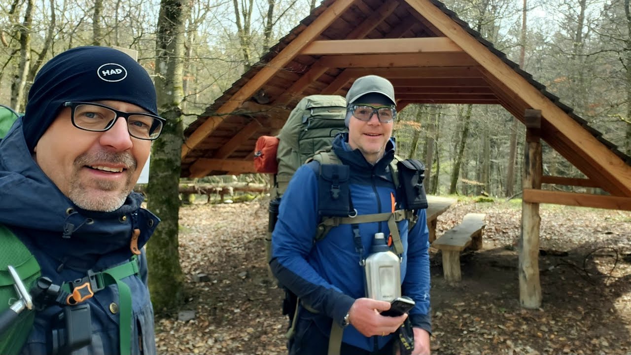Trekkingtour Kellerwald - Edersee, Tag 1 von Herzhausen zum Aartal