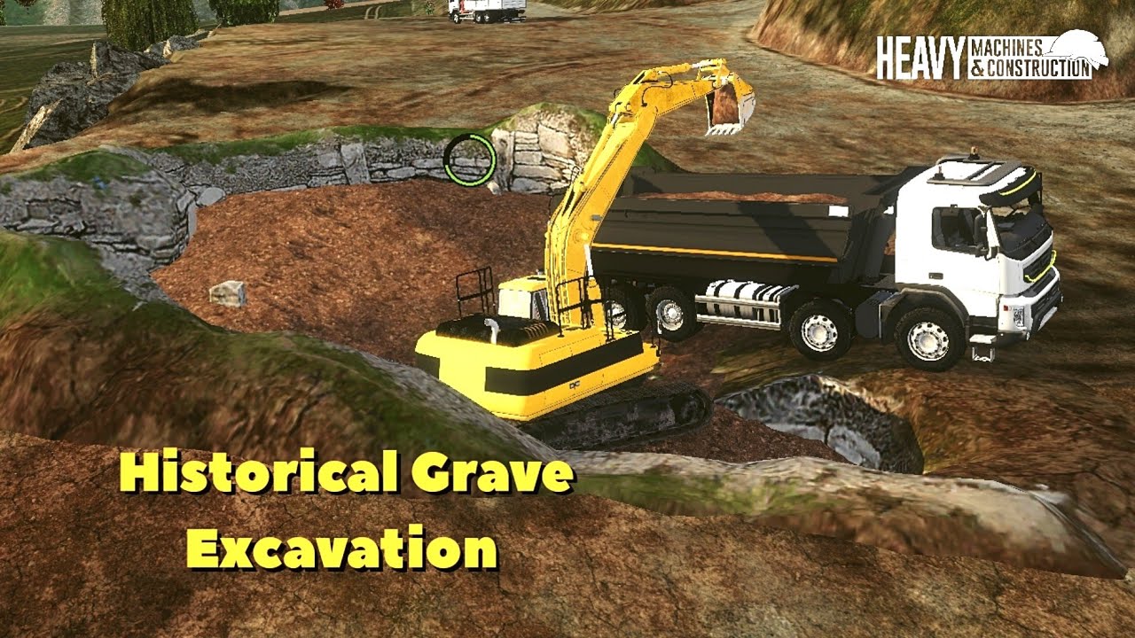 Heavy Machines & Construction | Gameplay | Historical Grave Excavation