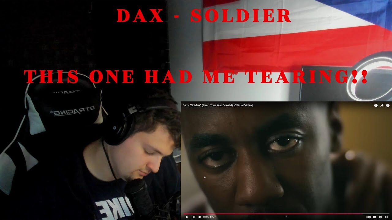 DAX - SOLDIER (FT. TOM MACDONALD) FIRST TIME HEARING!!