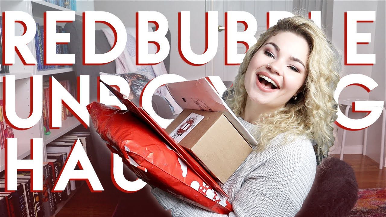 REDBUBBLE UNBOXING HAUL