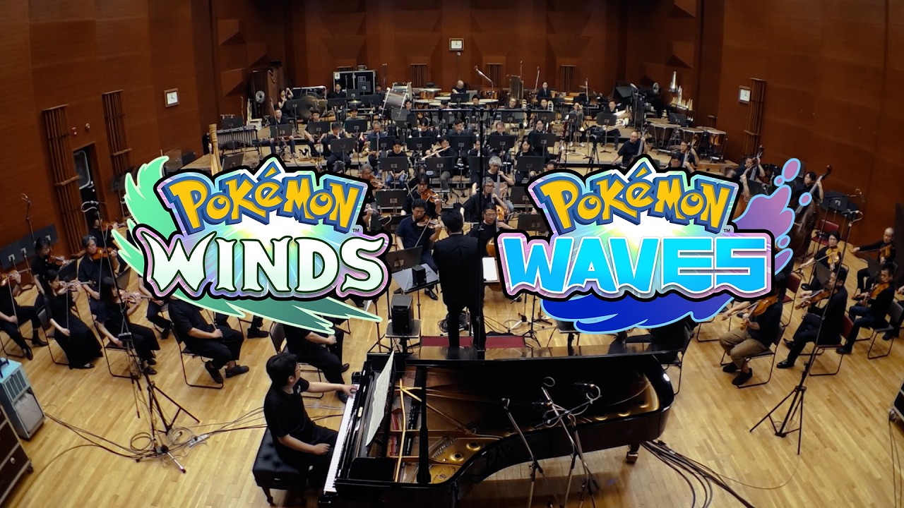 Pok&eacute;mon Winds и Pok&eacute;mon Waves | Запись главной музыкальной темы &ndash; За кадром 🎼