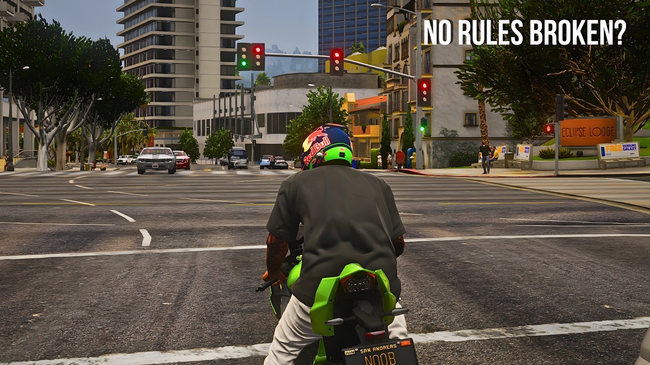 Пройдено или нет? Испытание «Правила дорожного движения Ninja H2R» в GTA 5.