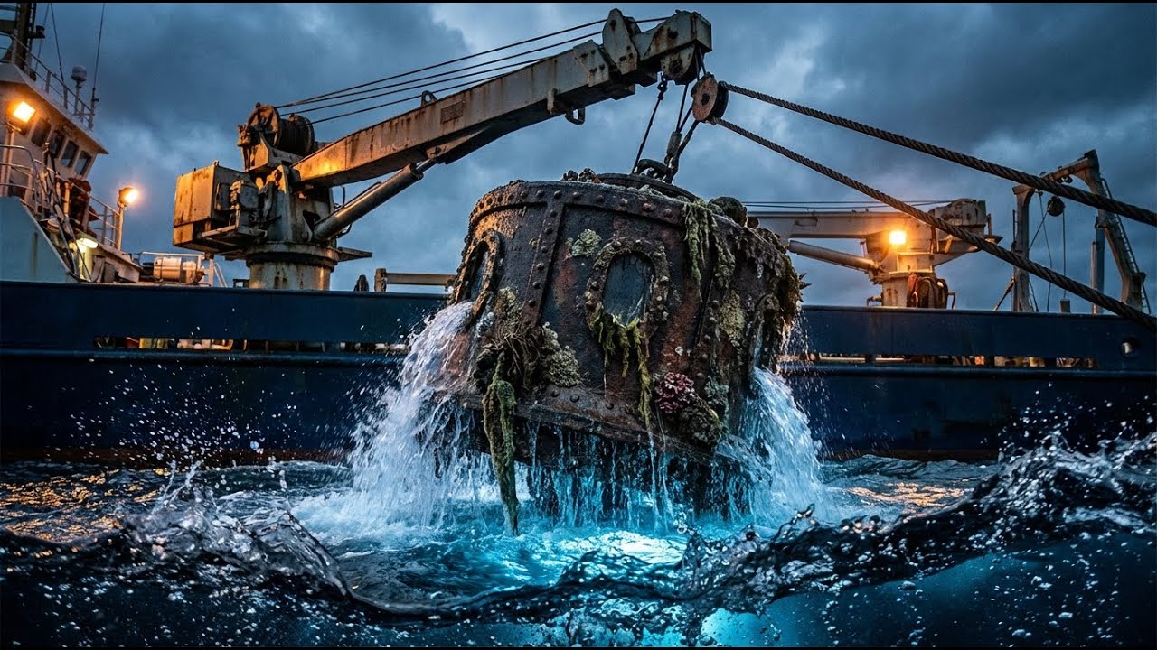 UNSEEN Restoration — Victorian Iron Diving Bell 160 Years Under Sea to Masterpiece