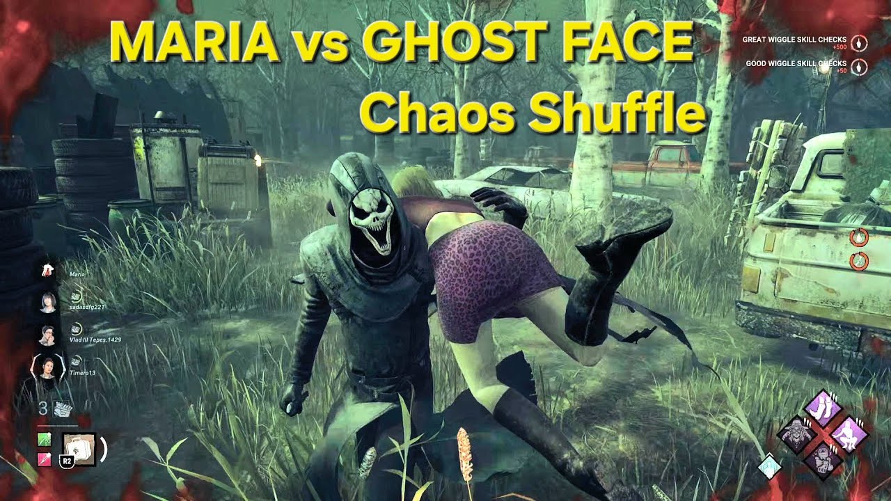 MARIA vs GHOST FACE /gameplay solo /Chaos Shuffle / escape ⭐
