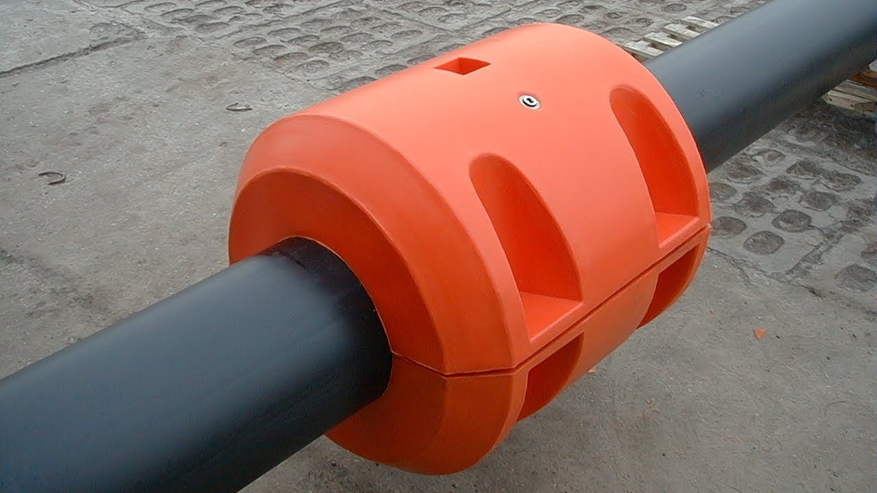The floating pipeline system
