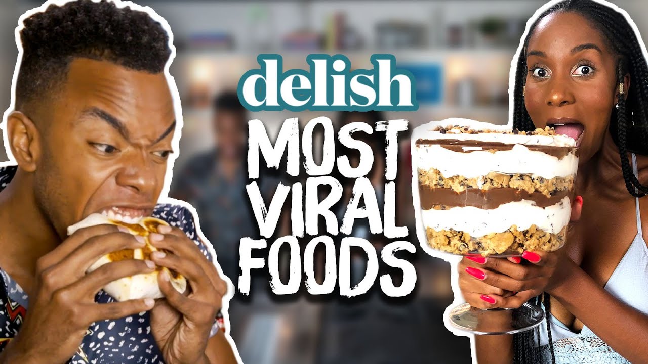 We Eat the MOST VIRAL Internet Foods in the Delish Kitchen! (Cheat Day)