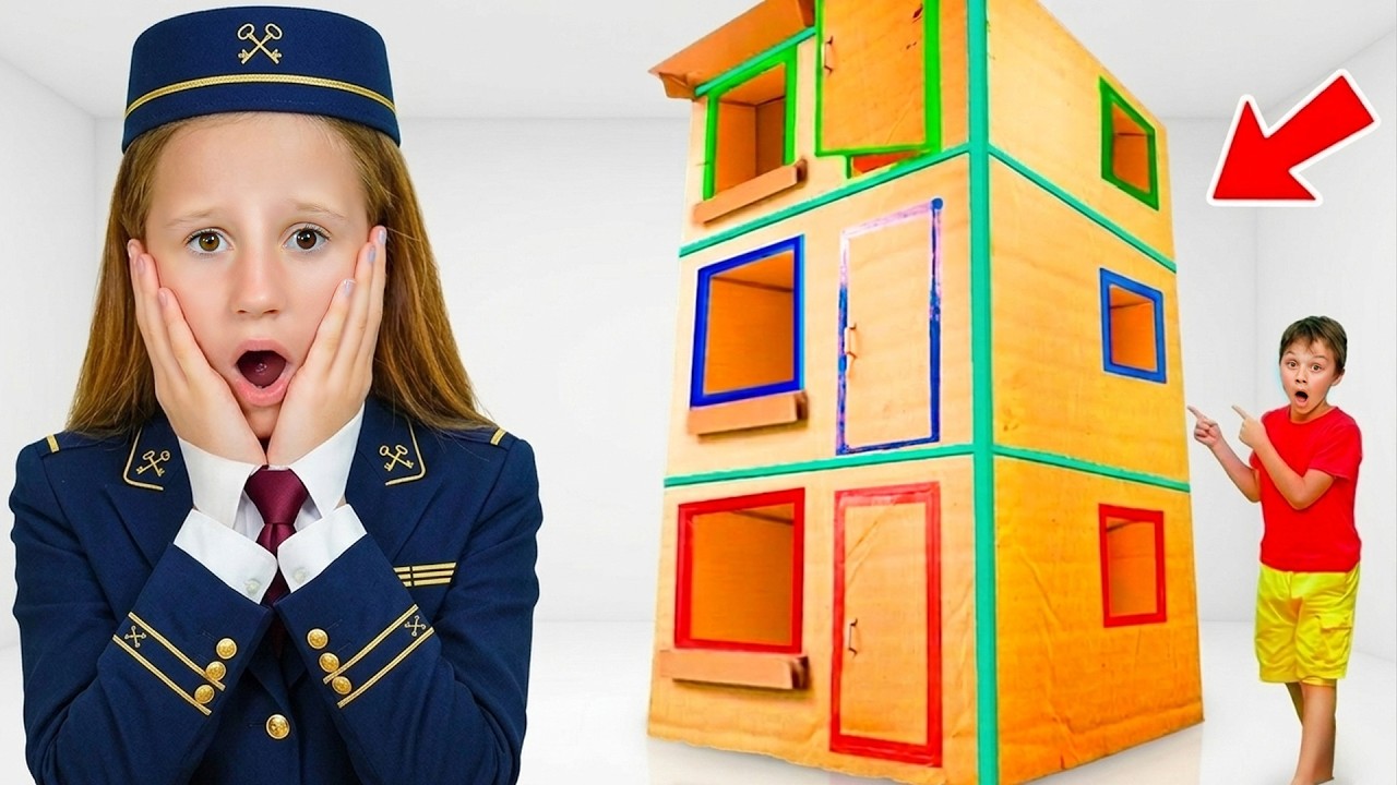 Nastya und das Papphotel