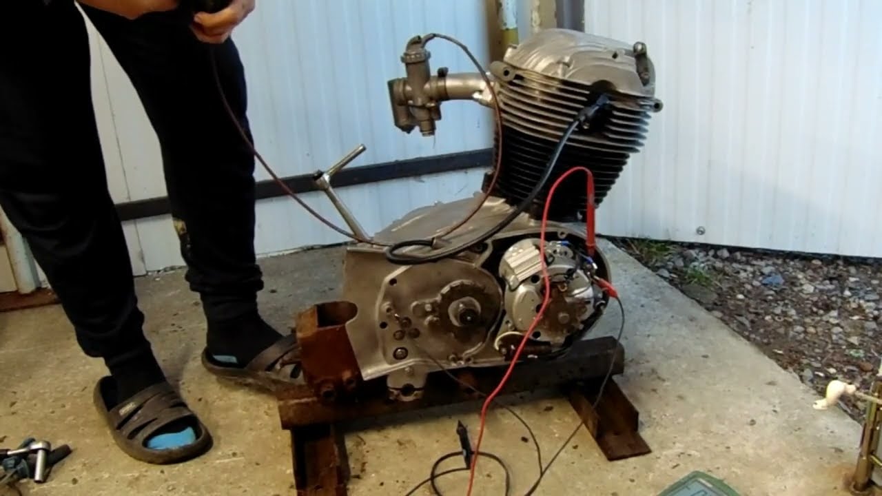 NSU Special Max 250 engine rebuild ( part 14 ) engine test