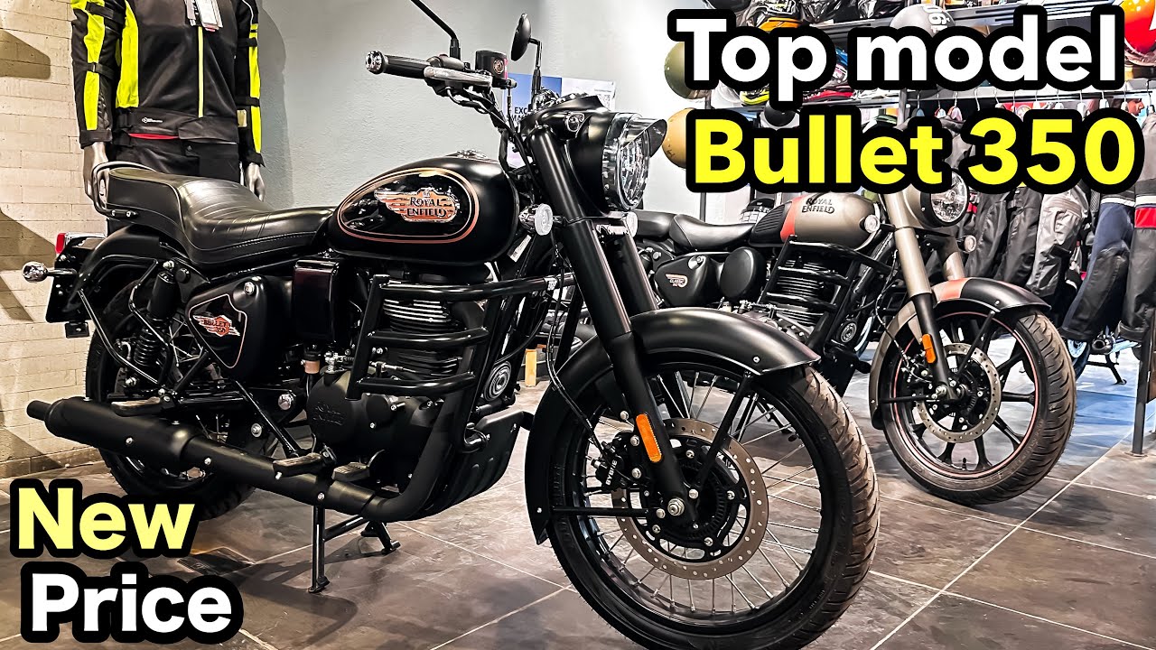 2026 New Bullet 350 Top Model Black Gold price features all details #bullet350  #royalenfieldbikes 