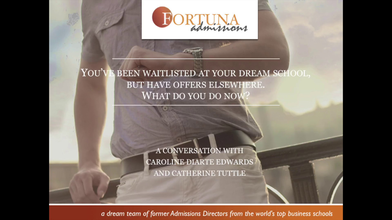 You've Been Waitlisted. Now What?