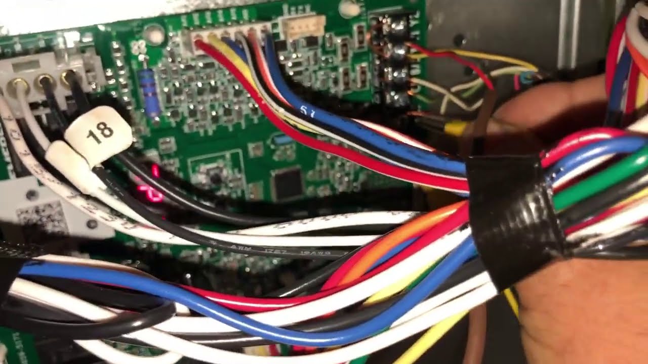 Плата газовой печи Trane S8B1 с ложным кодом ошибки