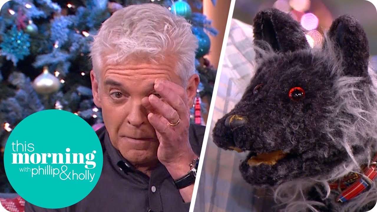 Spit the Dog Won't Stop Spitting at Holly and Phillip! | This Morning