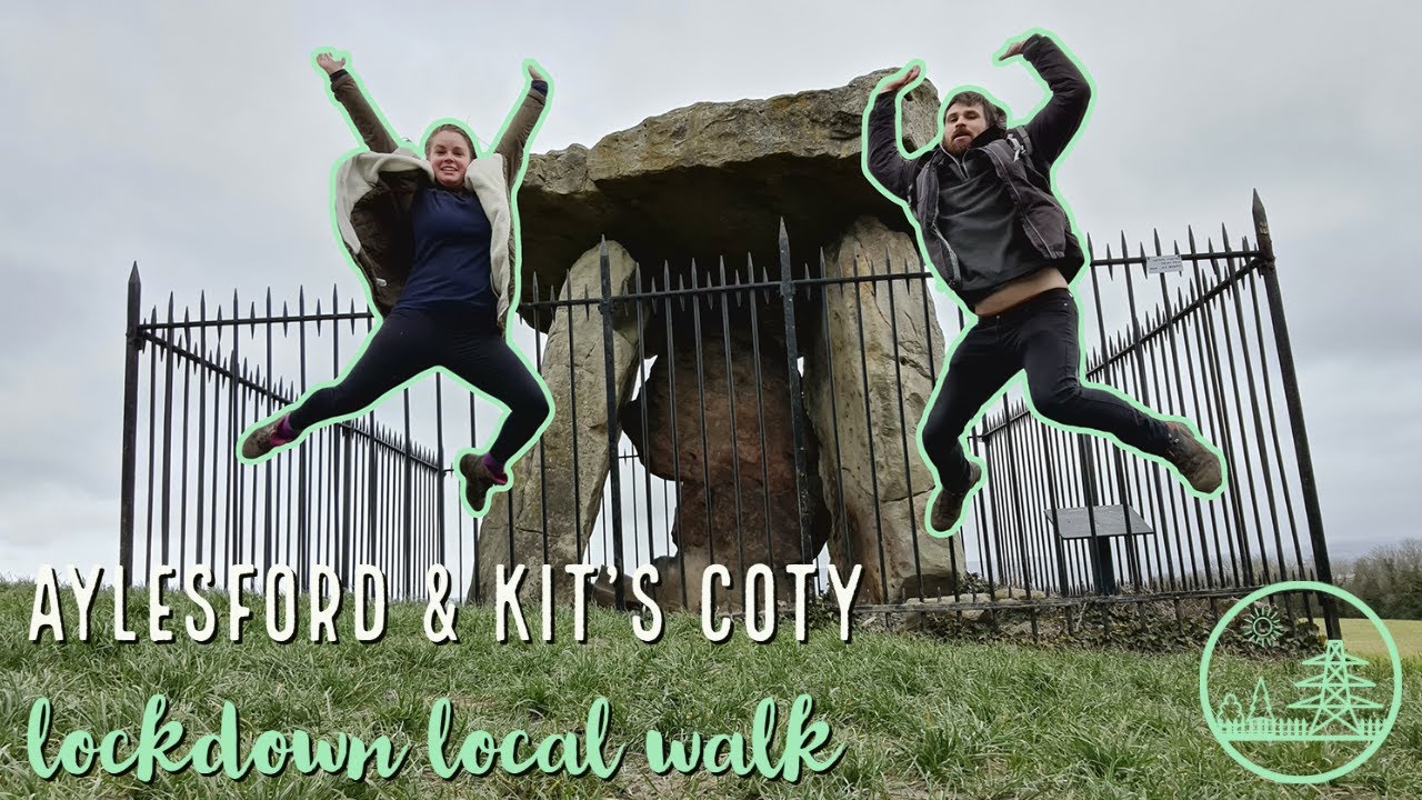 Aylesford Ancient Stones | Kent, England | Lockdown Local Walk | Picket Fence & Pylon