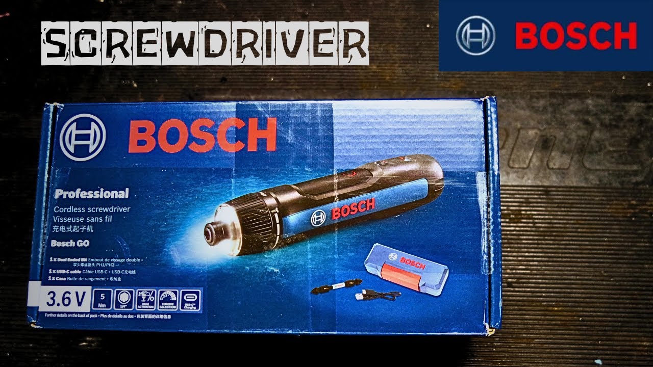 Набор профессиональных аккумуляторных отвёрток Bosch GO 3.0 3,6 В (#06019H2281) — Обзор инструмента
